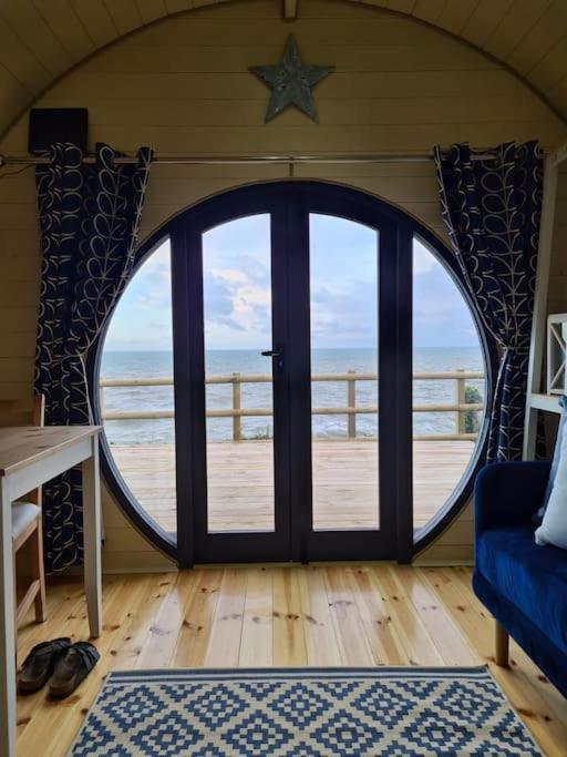 Spring Tide Cliff Top Glamping Pod With Direct Sea Views Birchington-on-Sea Zewnętrze zdjęcie